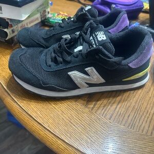 New Balance 515 Shoes Suade black and purple size 9.5